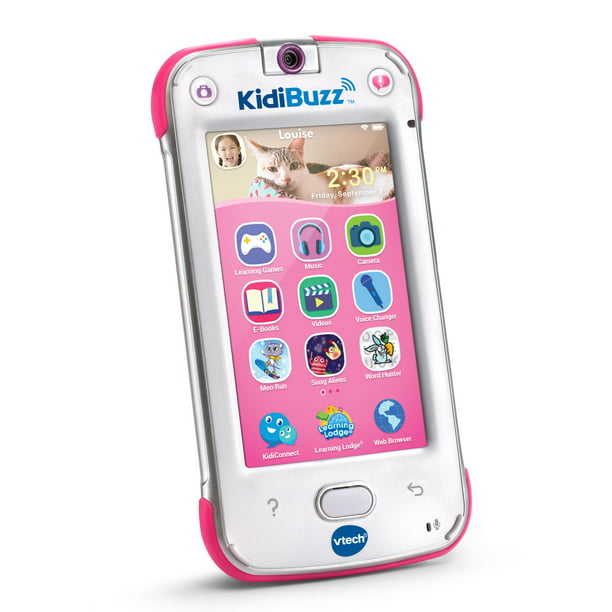 NEW™ VTech KidiBuzz Hand-Held Smart Device PINK Real Phone For Kids